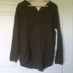 Dark Green Knit Sweater